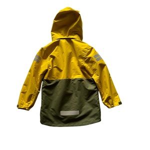 H&M Water 💦 Repellent Parka Yellow Color Block Size 6